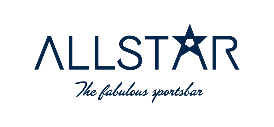 Logotyp Allstar blå